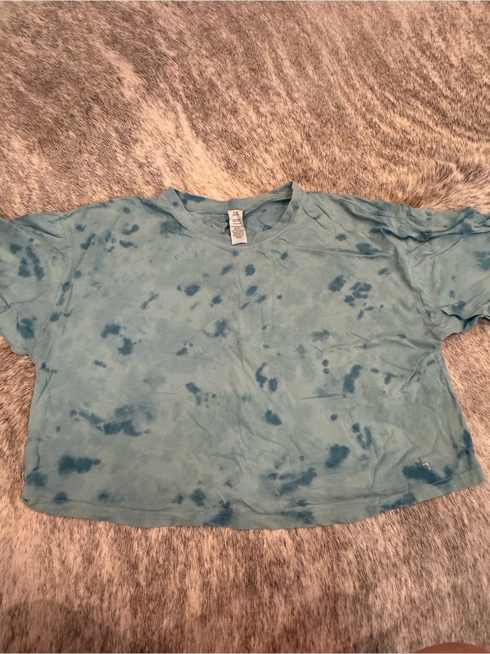 JoyLab Tie-Dye Cropped Tees 2